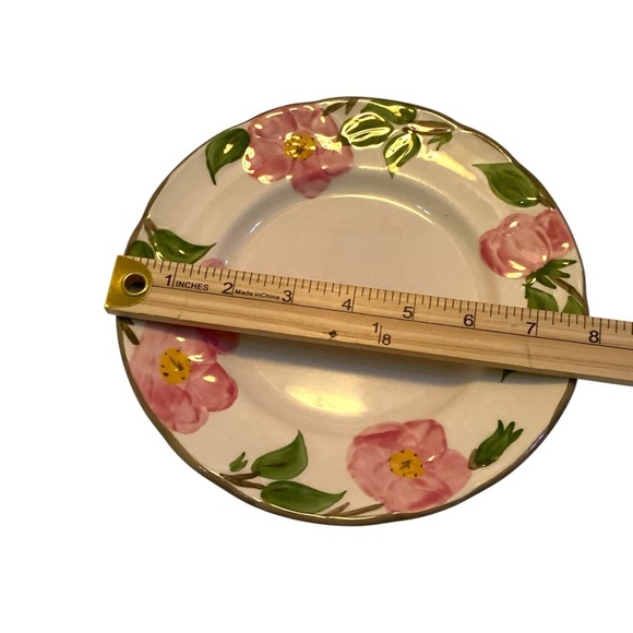 FRANCISCAN DESERT ROSE Luncheon Salad Dessert Plate Staffordshire England - Picture 5 of 5